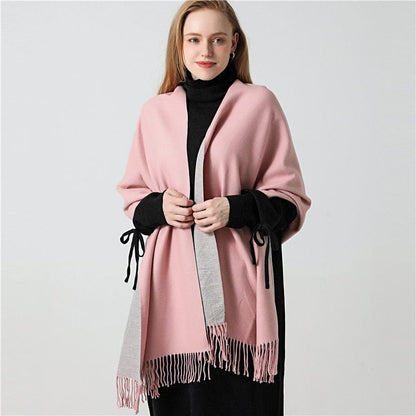 Cap Point Winnie Winter Cashmere Thick Warm Shawls Wrap Scarf