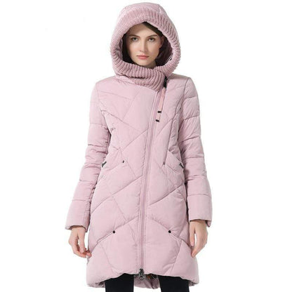 Cap Point Winter Brand Thick Winter Organic Hooded Parka Coat