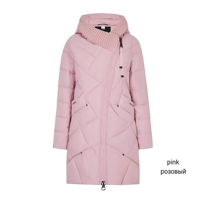 Cap Point Winter Brand Thick Winter Organic Hooded Parka Coat