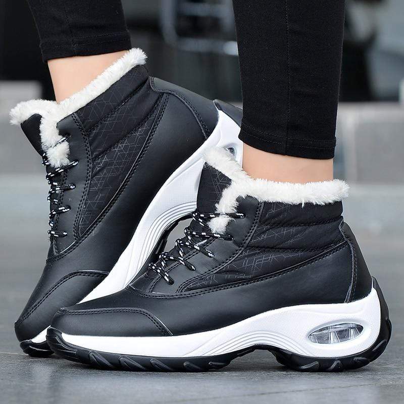 Cap Point Winter Women's Vulcanize  Breathable Casual Running Sneakers