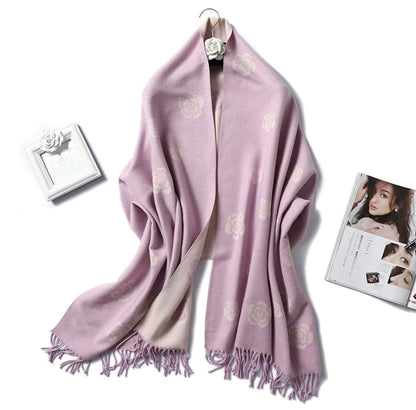 Cap Point WJ102-10 Winnie Winter Cashmere Thick Warm Shawls Wrap Scarf