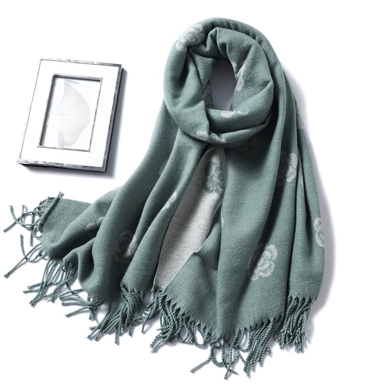 Cap Point WJ102-6 Winnie Winter Cashmere Thick Warm Shawls Wrap Scarf