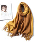 Cap Point WJ103-1 Winnie Winter Cashmere Thick Warm Shawls Wrap Scarf