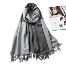 Load image into Gallery viewer, Cap Point WJ103-5 Winnie Winter Cashmere Thick Warm Shawls Wrap Scarf
