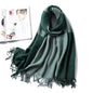 Cap Point WJ103-6 Winnie Winter Cashmere Thick Warm Shawls Wrap Scarf