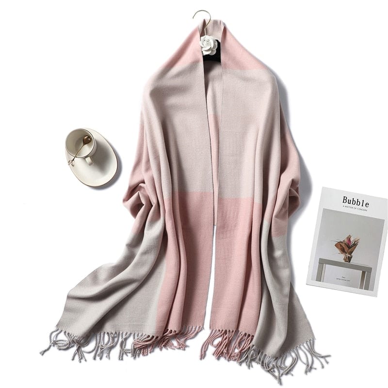 Cap Point WJ103-9 Winnie Winter Cashmere Thick Warm Shawls Wrap Scarf