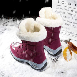 Cap Point Women Quality Waterproof  Comfortable Winter Keep Warm Boots