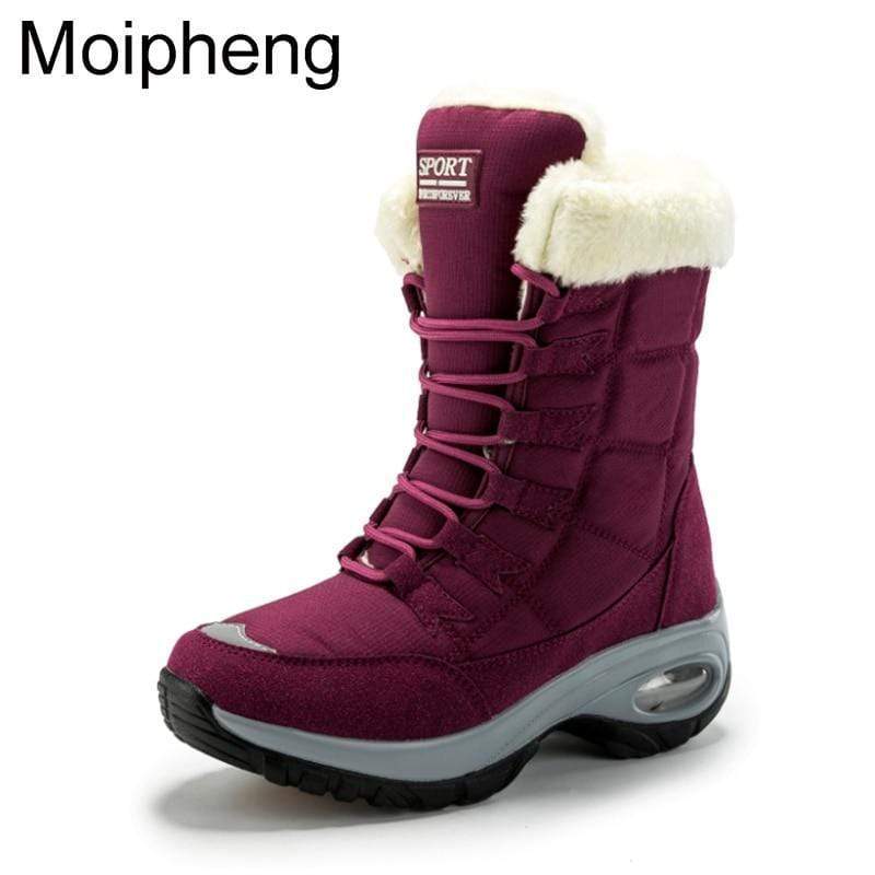 Cap Point Women Quality Waterproof  Comfortable Winter Keep Warm Boots