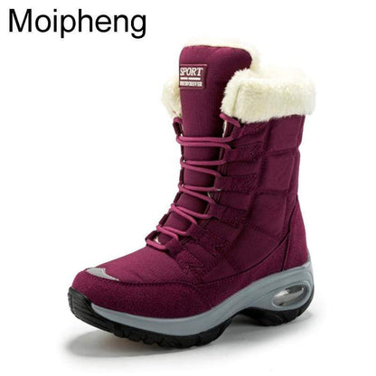 Cap Point Women Quality Waterproof  Comfortable Winter Keep Warm Boots