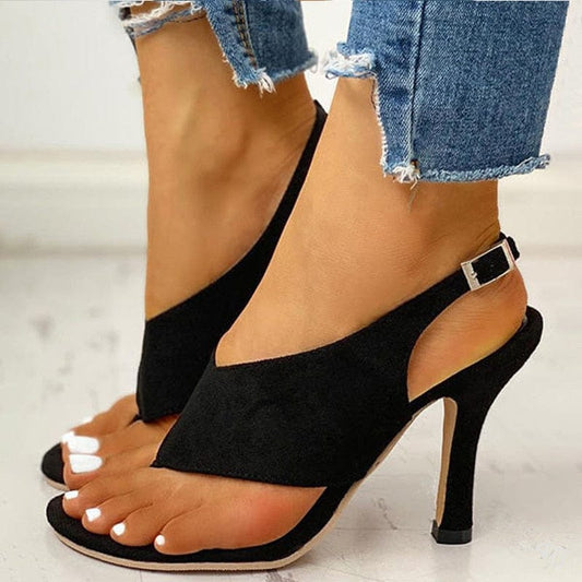 Cap Point Women's Ankle Strap High Heels