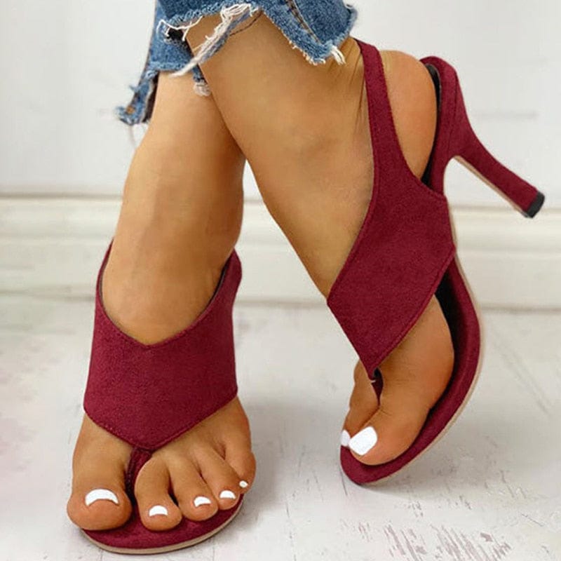 Cap Point Women's Ankle Strap High Heels