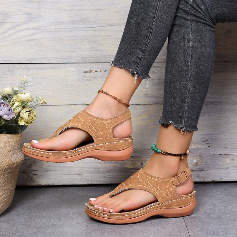 Cap Point Women's Open Toe Wedge Sandals