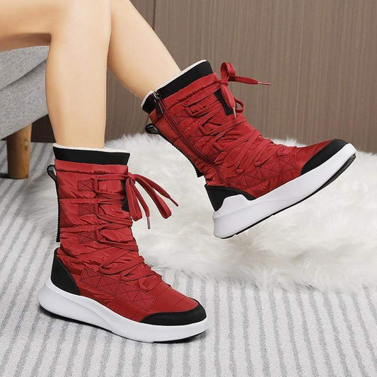 Cap Point Women's Round Toe Mid-Calf Winter Boots