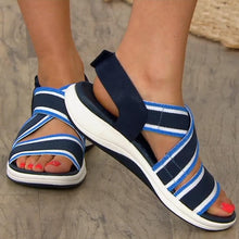 Load image into Gallery viewer, Cap Point Women&#39;s Summer Open Toe Non-Slip Platform Sandals
