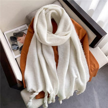 Load image into Gallery viewer, Cap Point WT68-12 Winnie Winter Wrap Thick Soft  Big Tassel Shawl Long Stole Scarf
