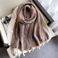 Load image into Gallery viewer, Cap Point WT70-1 Winnie Winter Wrap Thick Soft  Big Tassel Shawl Long Stole Scarf
