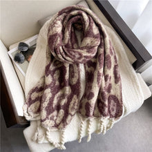 Load image into Gallery viewer, Cap Point WT70-5 Winnie Winter Wrap Thick Soft  Big Tassel Shawl Long Stole Scarf
