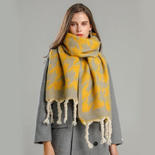 Load image into Gallery viewer, Cap Point WT71-1 Winnie Winter Wrap Thick Soft  Big Tassel Shawl Long Stole Scarf
