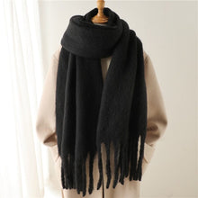 Load image into Gallery viewer, Cap Point WT77-13 Winnie Winter Wrap Thick Soft  Big Tassel Shawl Long Stole Scarf
