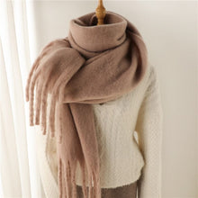 Load image into Gallery viewer, Cap Point WT77-5 Winnie Winter Wrap Thick Soft  Big Tassel Shawl Long Stole Scarf
