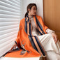 Cap Point WY-Y15-1 Winnie Winter Cashmere Decoration Thick Foulard Blanket Wrap Scarf