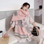 Cap Point WY-Y25-1 Winnie Winter Cashmere Decoration Thick Foulard Blanket Wrap Scarf