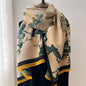 Cap Point WYT277-1 Winnie Winter Cashmere Decoration Thick Foulard Blanket Wrap Scarf