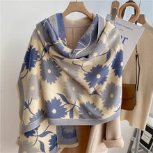 Load image into Gallery viewer, Cap Point WYT278-2 Winnie Winter Cashmere Decoration Thick Foulard Blanket Wrap Scarf
