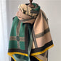 Cap Point WYT286-3 Winnie Winter Cashmere Decoration Thick Foulard Blanket Wrap Scarf