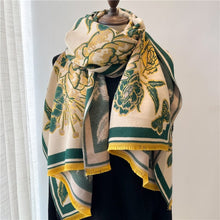 Load image into Gallery viewer, Cap Point WYT287-3 Winnie Winter Cashmere Decoration Thick Foulard Blanket Wrap Scarf
