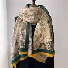 Load image into Gallery viewer, Cap Point WYT291-4 Winnie Winter Cashmere Decoration Thick Foulard Blanket Wrap Scarf
