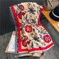 Cap Point WYT341-6 Winnie Winter Cashmere Decoration Thick Foulard Blanket Wrap Scarf
