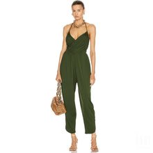 Load image into Gallery viewer, Cap Point XS / green Summer Sexy Spaghetti Straps Casual Jumpsuit
