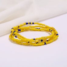 Load image into Gallery viewer, Cap Point Yellow Charlene Vintage Bead Waistband Waist Chains
