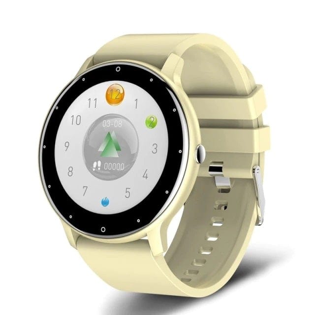 Cap Point Yellow Men Women Fitness Smart Watch